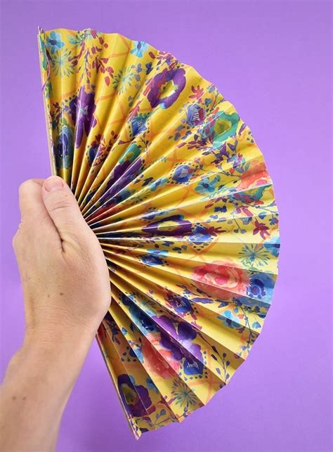 handheld paper fans